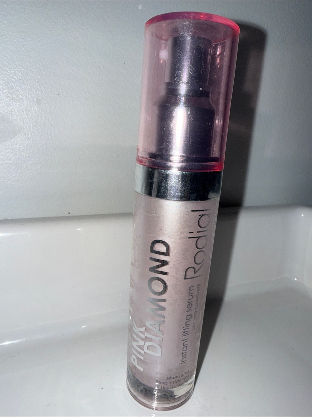 Rodial Pink Diamond Lifting Serum - Pink & Silver